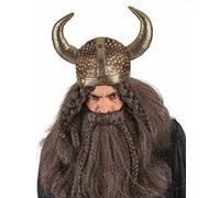 DEGUISE TOI Casco Vikingo Flexible metálico Adulto