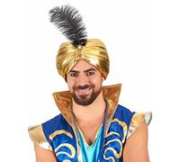 DEGUISE TOI Cofia sultán Dorada Pluma Adulto