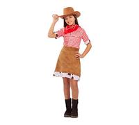 DEGUISE TOI - Disfraz cowgirl del Oeste niña - 10-12 años