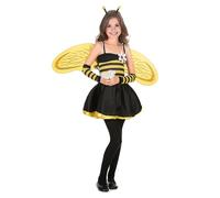 DEGUISE TOI Disfraz de abeja para niña con antenas - M 7-9 años (120-130 cm)