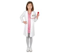 DEGUISE TOI Disfraz de doctora para niña - L 10-12 años (130-140 cm)