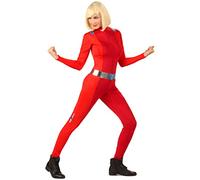 DEGUISE TOI Disfraz de espía Rojo Mujer - S