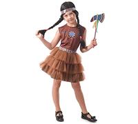 DEGUISE TOI Disfraz de india chic para niña - S 4-6 años (110-120 cm)