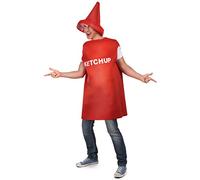 DEGUISE TOI Disfraz de ketchup adulto