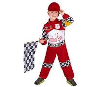 DEGUISE TOI Disfraz de piloto de carreras para niño - M 7-9 años (120-130 cm)