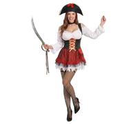 DEGUISE TOI Disfraz de pirata sexy mujer - M/L