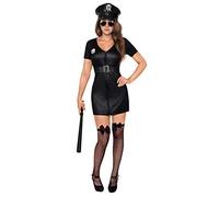 DEGUISE TOI Disfraz de policía mujer sexy negro - S/M