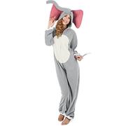 DEGUISE TOI Disfraz elefante gris mujer