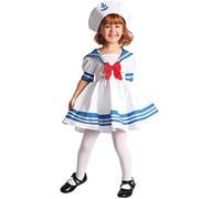 DEGUISE TOI Disfraz marinera niña - M 7-9 años (120-130 cm)