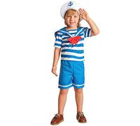 DEGUISE TOI Disfraz marinero niño - L 10-12 años (130-140 cm)