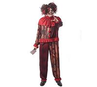 DEGUISE TOI Disfraz payaso del terror rojo hombre - M