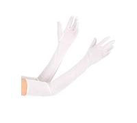 DEGUISE TOI Guantes Largos Blancos para Mujer