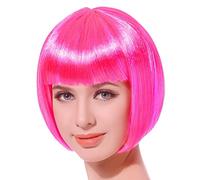 DEGUISE TOI Peluca Corta Rosa para Mujer