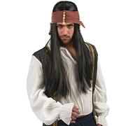 DEGUISE TOI Peluca de Pirata Hombre