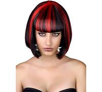 DEGUISE TOI Peluca demoniaca para Mujer Ideal para Halloween