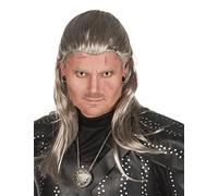 DEGUISE TOI Peluca hechicero Asesino Gris Adulto