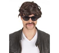 DEGUISE TOI Peluca Morena Corta Hombre