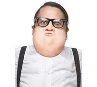 DEGUISE TOI Semi máscara Cara Gorda