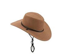 DEGUISE TOI Sombrero Vaquero marrón Adulto