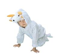 Déguisement d'animaux pour enfants en tissu doux et respirant, parfait pour les fêtes d'anniversaire, les pièces de théâtre et les événements costumés, ensemble assorti de girafe, poussin, tigre et