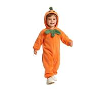 Déguisement d'Halloween Pour Garçons - Tenue Festive Confortable, Facil à Changer. (Naranja, 6-12 Meses)