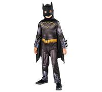 Disfraces Batman & Robin | El único verdadero traje infantil Batman | Talla 104 | Disfraz de Carnaval | Disfraz