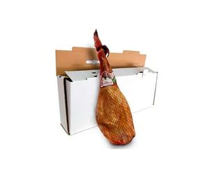 DEGUSTA TERUEL. Lote de Navidad con una Caja Jamonera Junto a un Jamón de Cebo Ibérico.