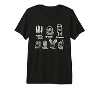 Degustación de Bourbon y Whisky escocés elaboración de Whisky Camiseta Premium