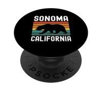 Degustación de la región vinícola de los Osos de Sonoma, California, Valley Love Napa PopSockets PopGrip Adhesivo