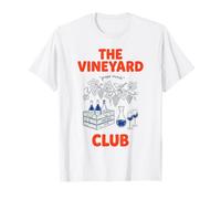 Degustación de Uvas Retro Cata de vinos Vineyard Club Degustación Camiseta