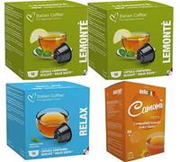 Degustación Infusiones y Tes Compatibles Dolce Gusto 64 Capsulas 3 Variedades