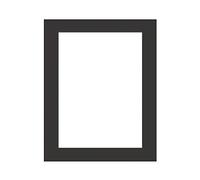 DEHA Design paspartú 40x50 cm para foto en 30x40 cm, negro