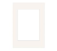 DEHA Design paspartú 42x59,4 cm (DIN A2) para foto en 29,7x42 cm (DIN A3), marfil