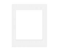 DEHA Design paspartú 50x70 cm para foto en 40x50 cm, blanco brillante