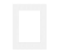 DEHA Design paspartú 60x80 cm para foto en 40x60 cm, blanco brillante