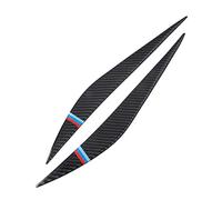 DEHIWI Cubiertas para los Faros de Las Cejas para B&MW 3 Series 2013-2017 F30 F35 Pegatinas para Faros Delanteros Párpados De Cejas Embellecedor Cubierta Accesorios Decorativos para Coche