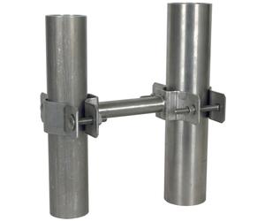 Dehn Abrazadera De Fijación De Acero Inoxidable Para Tubos D40/45-65mm Con Distanciador L95mm - 105162