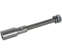 Dehn Adaptador Roscado M10 L130mm Acero Inoxidable Con Tuerca Arandela - 478699