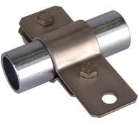 Dehn ERS 76 AB11 V2A Abrazadera de tubo de puesta a tierra con agujero D 11mm - 410389