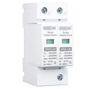 Dehn Protector contra sobretensiones AC 220V Casa Protección 2P 40KA Baja Tensión Escuelas Hoteles Fábricas