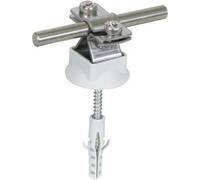 Dehn + Söhne plana 274 160 Niro 8 - 10 mm Línea Soporte para Flash - 4013364123380 2 Stück Leitungshalter