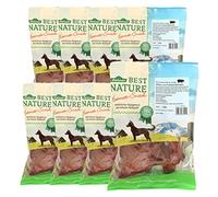 Dehner Best Nature - Bocadillo para Perros 100% Natural, con Orejas de Cerdo, 8 x 2 Unidades (720 g)