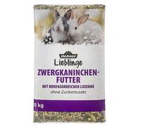 Dehner Comida para roedores y Conejos Enanos con Alfalfa Rica en Fibra cruda, 10 kg