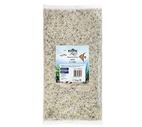Dehner Grava para Acuario, Grano 2-4 mm, 5 kg, Color Blanco