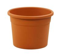 Dehner Maceta Diana de Materiales reciclados, 70 cm, Altura Aprox. 52 cm, plástico, Color Naranja