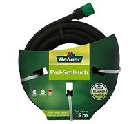 Dehner Manguera de riego de 15 m, 1/2", Color Negro