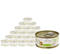 Dehner Premium Lovely Gato Forro Adult, complemento Forro, gallinas Pecho y Atún con Queso, 24 x 70 g (1680 g)