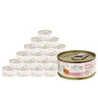Dehner Premium Lovely Gato Forro Adult, complemento Forro, salmón y Arroz, 24 x 70 g (1680 g)