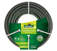 Dehner Stabiloflex - Manguera de jardín (13 mm de diámetro, 25 m de Longitud, 1/2", plástico), Color Verde