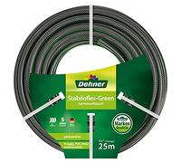 Dehner Stabiloflex - Manguera de jardín (19 mm de diámetro, 25 m de Largo, plástico, Color Verde)